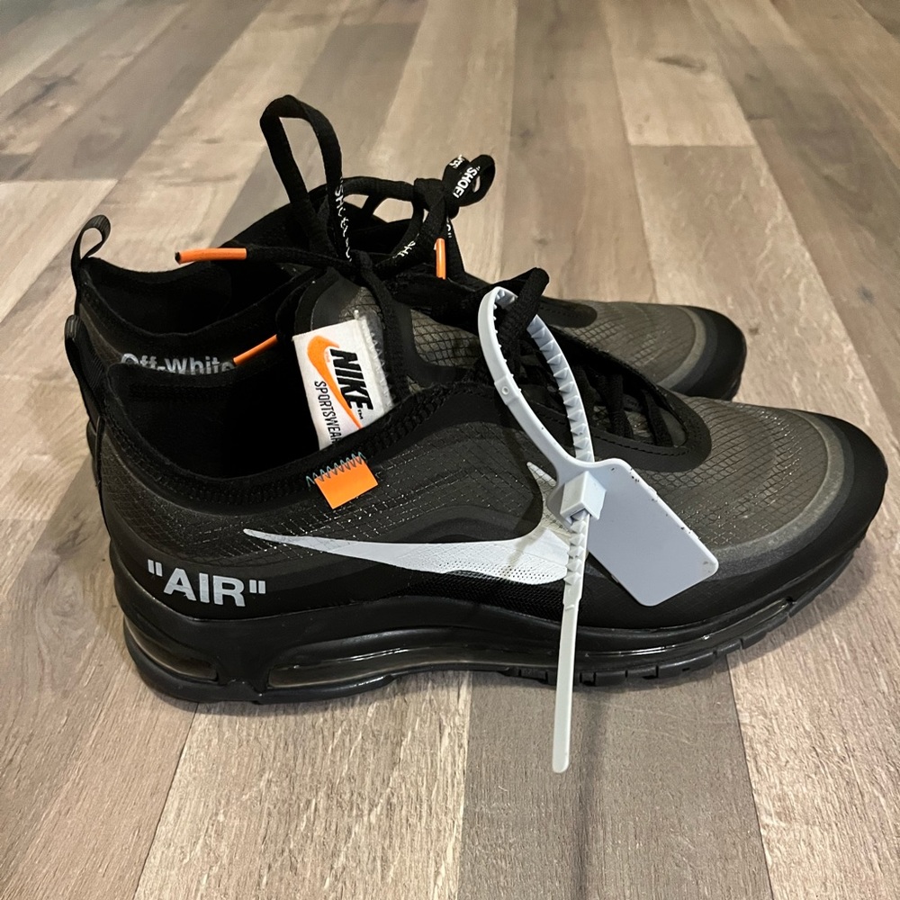 Nike air max 97 x off white black 2018